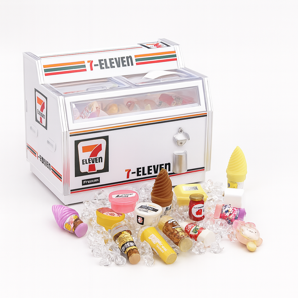 711 Freezer Magnet + 30 Snacks