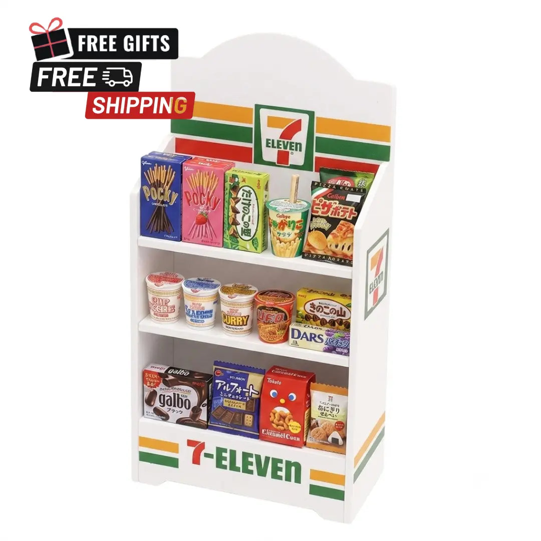 711 Shelf Magnet + 30 Snacks