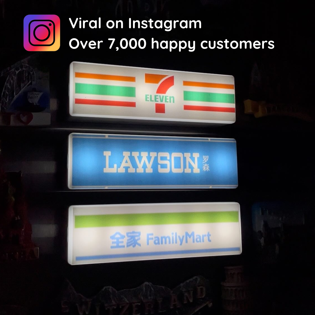Konbini LightBox Magnets